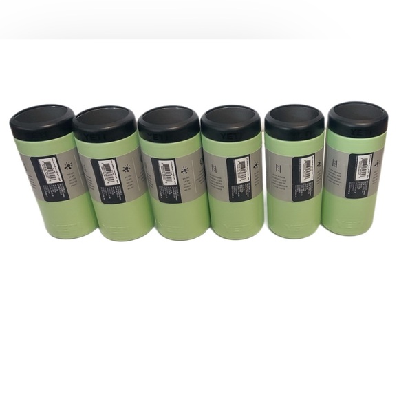 Brand New 3x YETI Rambler Colster key lime Can double wall Insulator No Sweat - Picture 3 of 3
